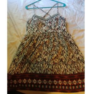 Three pink hearts dress